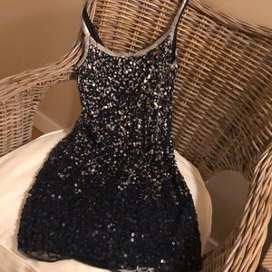 Abercrombie and fitch sequinned dress (worn once)